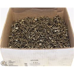 BOX OF 8X3-1/2 FLOORING SCREWS