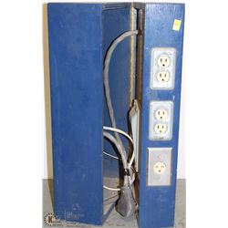 BLUE ELECTRICAL BOX