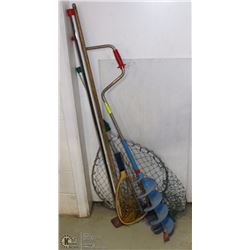 LOT OF ASST FISHING GEAR