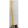 Image 1 : AXE WITH YELLOW HANDLE