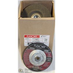 BOX OF TEN 5" GRINDING DISCS