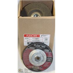 BOX OF TEN 5" GRINDING DISCS