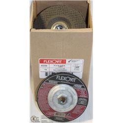 BOX OF TEN 5" GRINDING DISCS