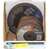 Image 1 : BOX OF 7" & 5" GRINDING DISCS