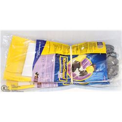 LOT OF 3 KLEEN GARD NEOPRENE CHEMICAL GLOVES XXL