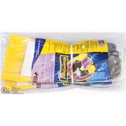 LOT OF 3 KLEEN GARD NEOPRENE CHEMICAL GLOVES XXL