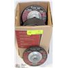 Image 1 : BOX OF FLEXOVIT 5" GRINDING DISCS