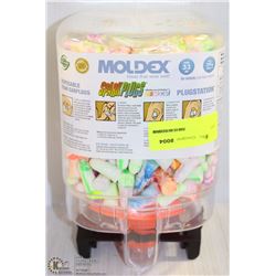 MOLDEX COLORED EARPLUGS - 250 PAIRS
