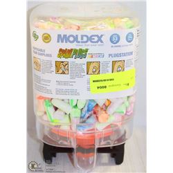 MOLDEX COLORED EARPLUGS - 250 PAIRS