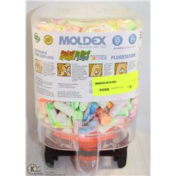 MOLDEX COLORED EARPLUGS - 250 PAIRS