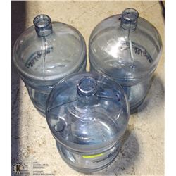 3 WATER JUGS