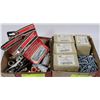 Image 1 : BOX OF ASST MILTON COUPLERS AND BOX OF ASST SCREWS
