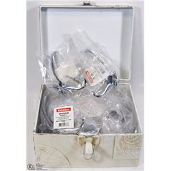 METAL BOX CONTAINING HANGERS/HOOKS