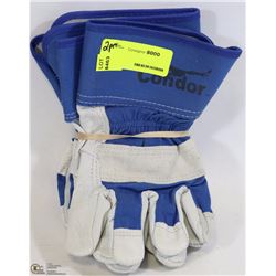 2 PAIRS OF SMALL WORK GLOVES