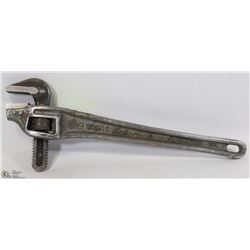 LOT OF 2 RIDGID 18” ALUMINUM OFFSET PIPE WRENCHES