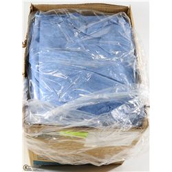 BOX OF DISP SMALL BLUE COVERALLS