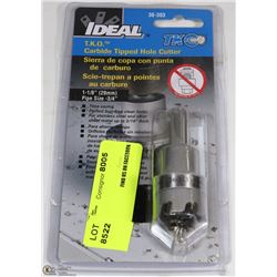 IDEAL  CARBIDE TIPPED HOLE CUTTER
