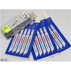 LOT OF LENOX METAL  & WOOD CUTTING JIGSAW BLADES