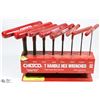 Image 1 : LOT OF 8 CHESCO T HANDLEHEX WRENCHES