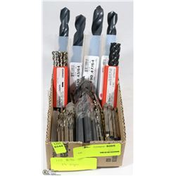 LOT OF 100 DRILL BITS - 14 SIZES