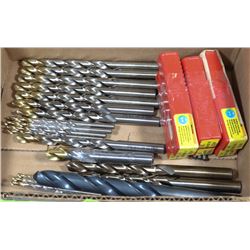 LOT OF 100 DRILL BITS - 10 SIZES