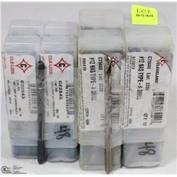 LOT OF 96 DRILL BITS