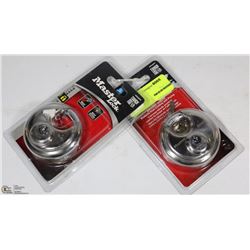 LOT OF 2 MASTER LOCK WEATHER RESISTANT PADLOCKS