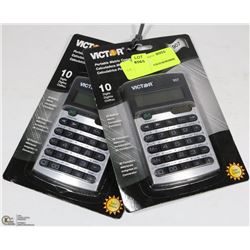 LOT OF 2 VICTOR METRIC CONVERSION CALCULATORS