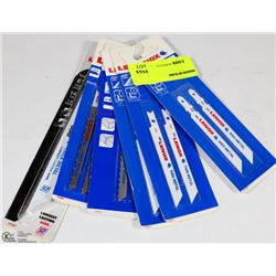 LOT OF 18 ASST  JIGSAW & RECIPROCATING BLADES