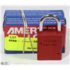 Image 1 : LOT OF 2 AMERICAN LOCK PADLOCKS