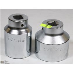 1" DRIVE 2-3/8" & 1- 7/8" SOCKETS