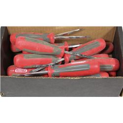 LOT OF 21 PROTO SCREWDRIVERS  88104