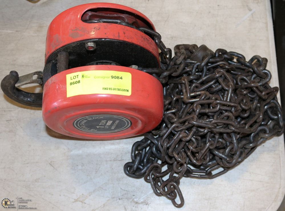 1TON HS TYPE CHAIN BLOCK HOIST
