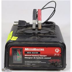 MOTOMASTER MANUAL BATTERY CHARGER