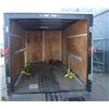 Image 4 : 2007 SNOWBEAR ENCLOSED UTLITY TRAILER RAMP DOOR WI