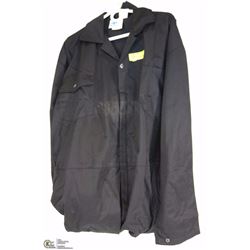 PUT-IT-ON SIZE 54 BLACK COVERALLS