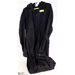PUT-IT-ON SIZE 54 BLACK COVERALLS