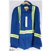 Image 1 : CONDOR BLUE COVERALLS WITH REFLECTIVE STRIPES