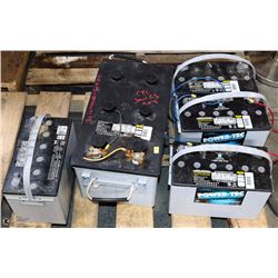 LOT OF ASSORTED BATTERIES