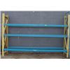 Image 1 : 12FT INDUSTRIAL RACKING (WITH BLUE BARS)