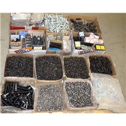 PALLET OF ASSORTED FASTENERS