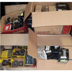 PALLET OF 5 FULL BOXES OF INDUSTRIAL FASTENERS