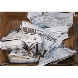 BOX OF NINE 8000 SERIES RESPIRATORS