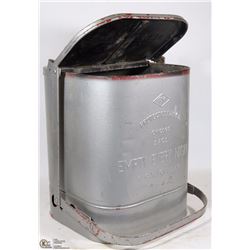 STEP LID GARBAGE CAN