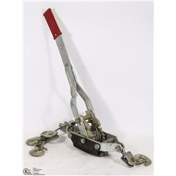 2 TON DUAL RATCHET CABLE COME ALONG