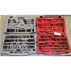 LOT OF 2 INCOMPLETE STANLEY SOCKET SETS