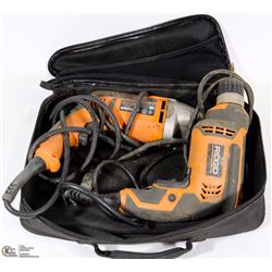 RIDGID 1/2" AND 3/8" DRILLS