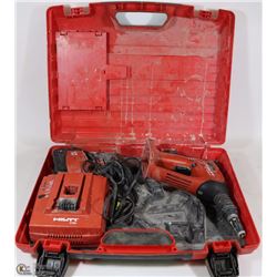HILTI CORDLESS DRILL WITH BATTERY & CHARGER