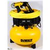 Image 1 : NEW DEWALT HEAVY DUTY COMPRESSOR COMBO KIT
