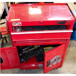 RED "SKULL" TOOLCHEST WITH CONTENTS